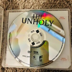 The Unholy DVD